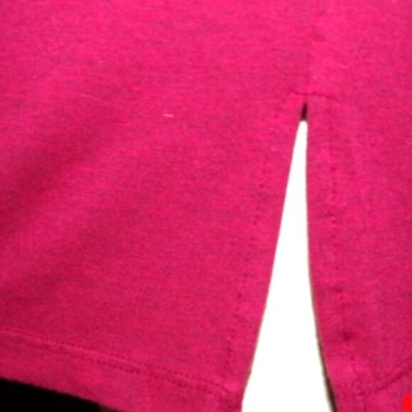 Divided H&M Basic T-Shirt Dress Size XS Burgundy Maroon Comfortable Casual - Picture 3 of 5